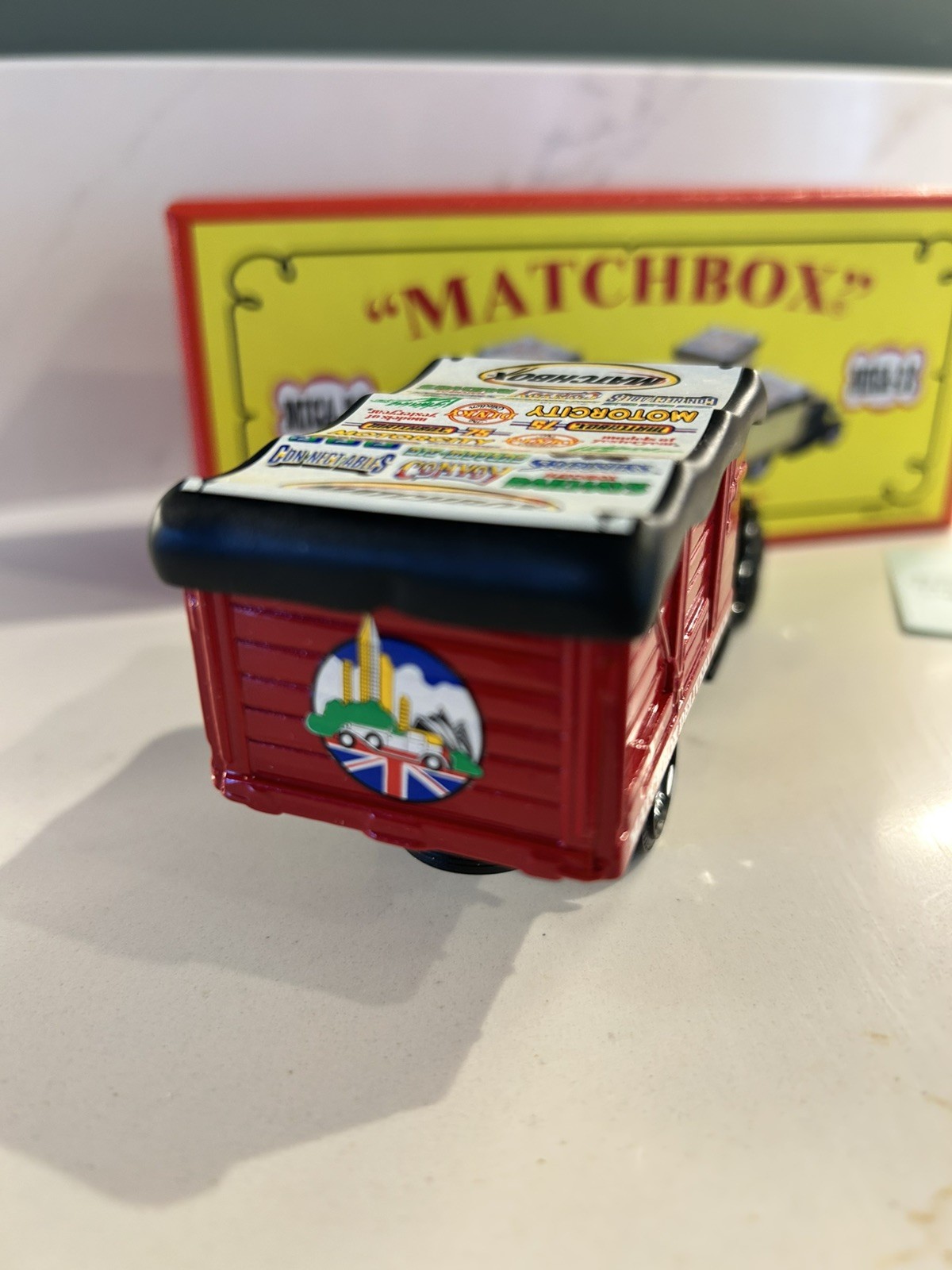 Matchbox Yesteryear YPP05 Ford AA Truck MICA 22nd Red Cab & Body Code 2