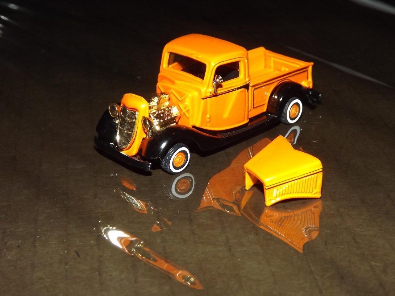 1935 FORD FLATHEAD V-8 DIE CAST LOWRIDER PICKUP TRUCK! EXTREMELY RARE & HTF!