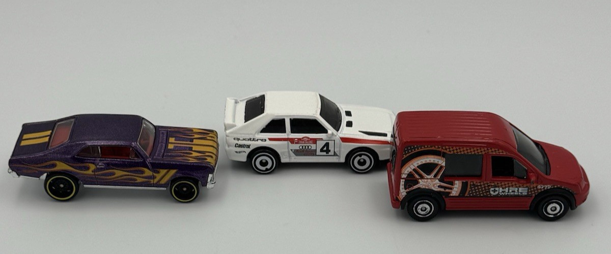 Hot Wheels Matchbox Diecast Car Lot 21pc NASCAR Lamborghini Audi VW Vintage