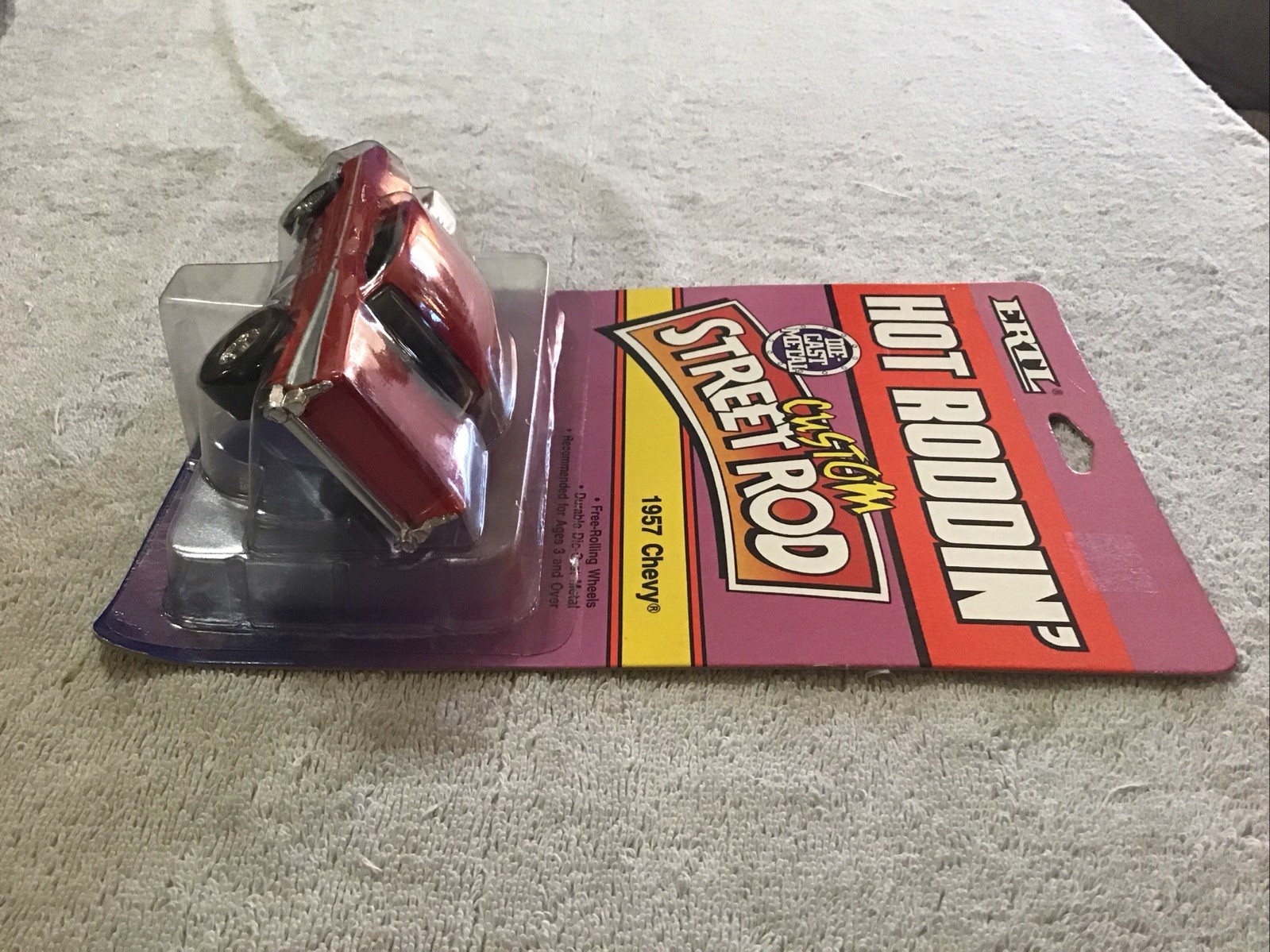 NEW 1989 Ertl Hot Roddin’ 1957 CUSTOM CHEVY BEL AIR Custom Street Rod