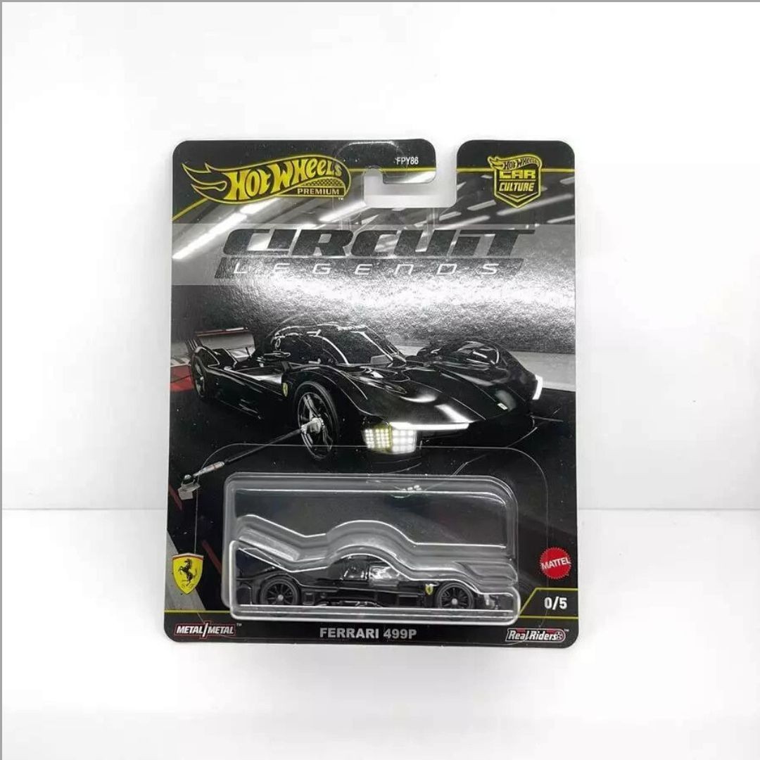 Hot Wheels Ferrari 499P Circuit Legends CHASE Premium Rare Custom + Protector