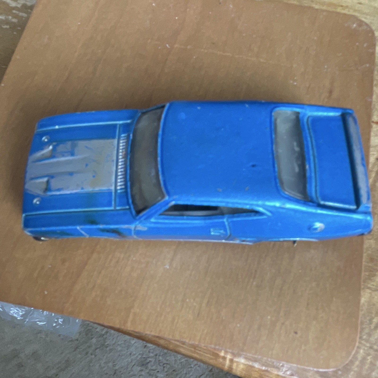Hot Wheels ’67 Ford Falcon XB Blue/Silver Diecast Car 1967 1:64 Scale