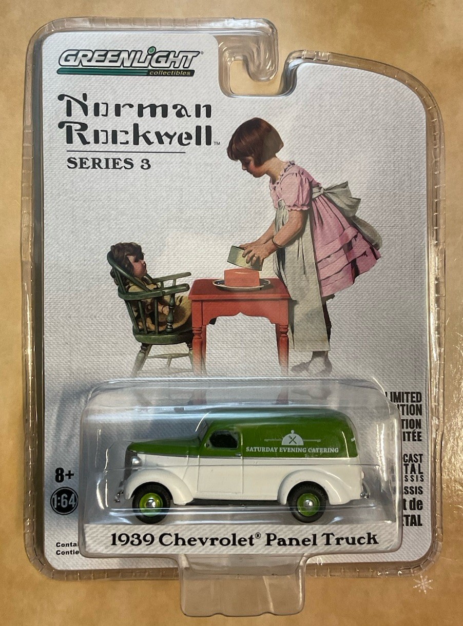 GREENLIGHT Collectibles Noman Rockewell Series 3 1939 Chevrolet Panel Truck