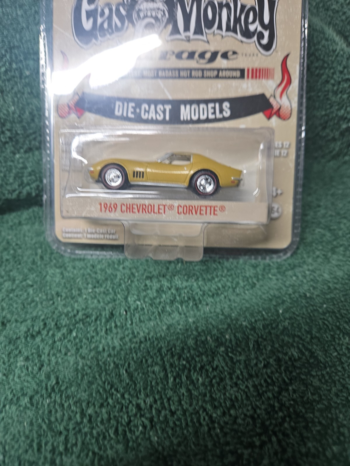 Greenlight GAS MONKEY – 1969 Chevrolet Corvette – 12AB