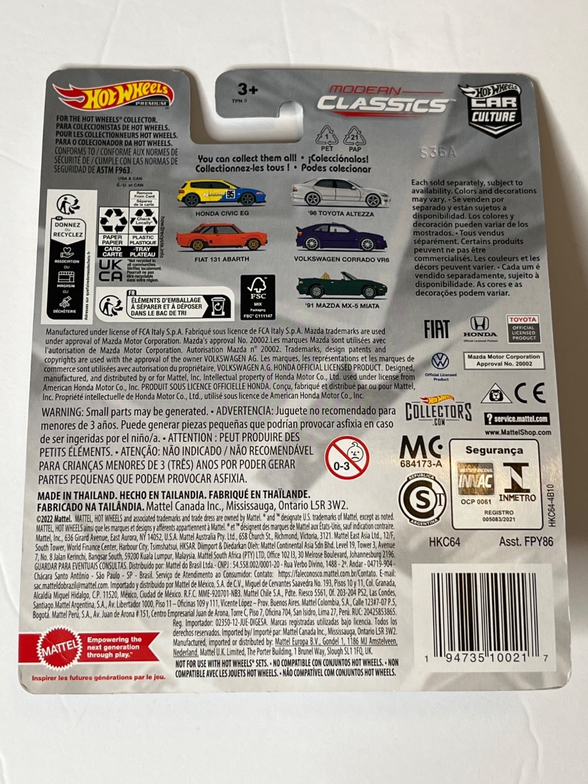 2024 Hot Wheels Premium Fiat 131 Abarth Red Modern Classics 3/5 Real Riders