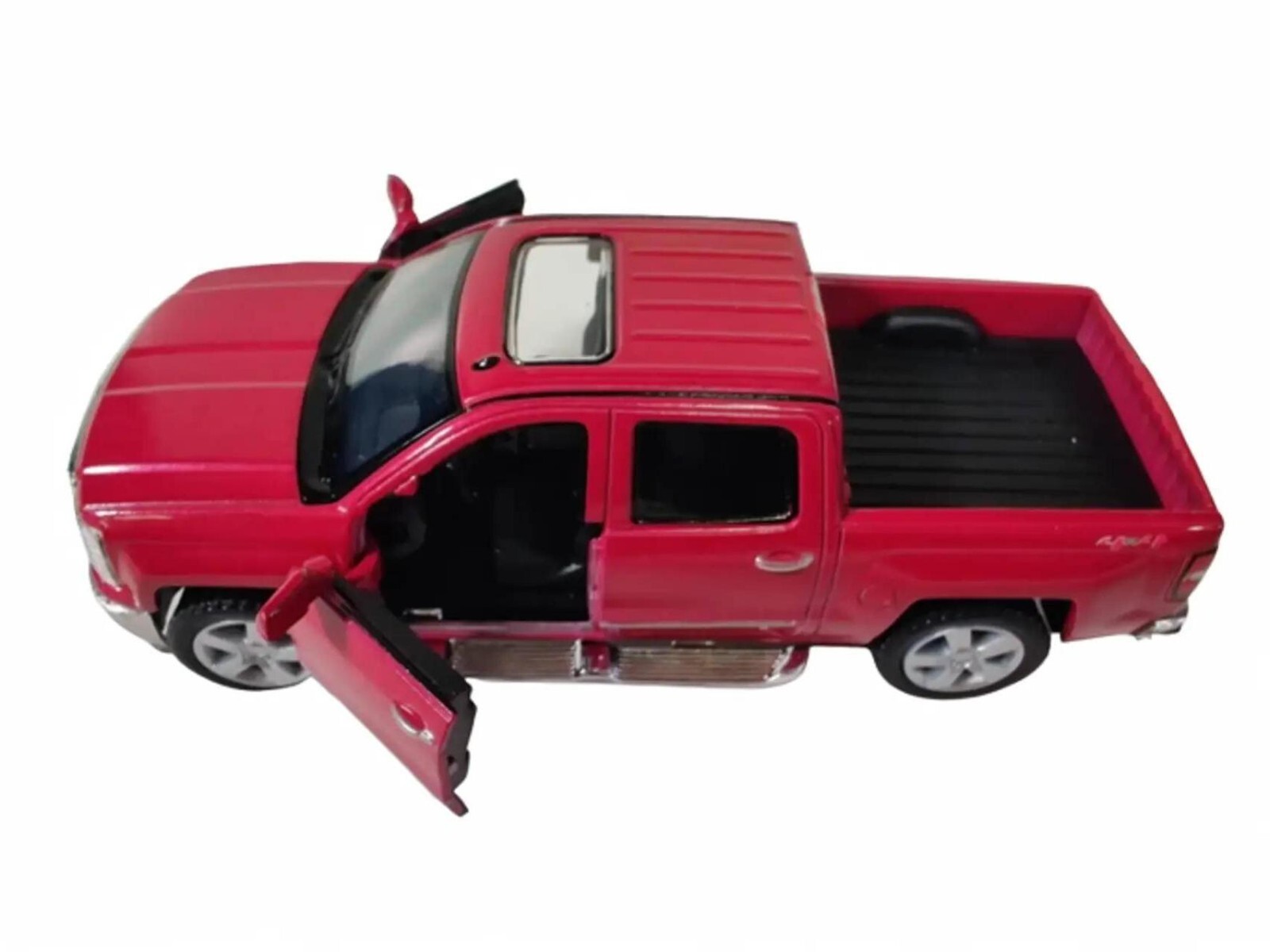 KINSMART 2014 CHEVROLET SILVERADO PICKUP 1:46 SCALE (BURGUNDY)