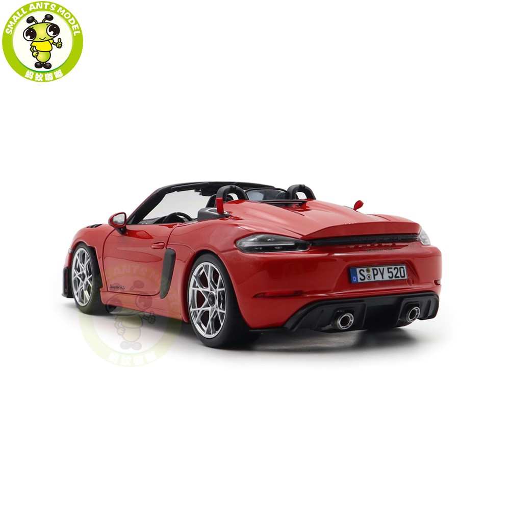 1/18 Porsche 718 Spyder RS 2023 Weissach Pack Norev 187271 Diecast Model Car