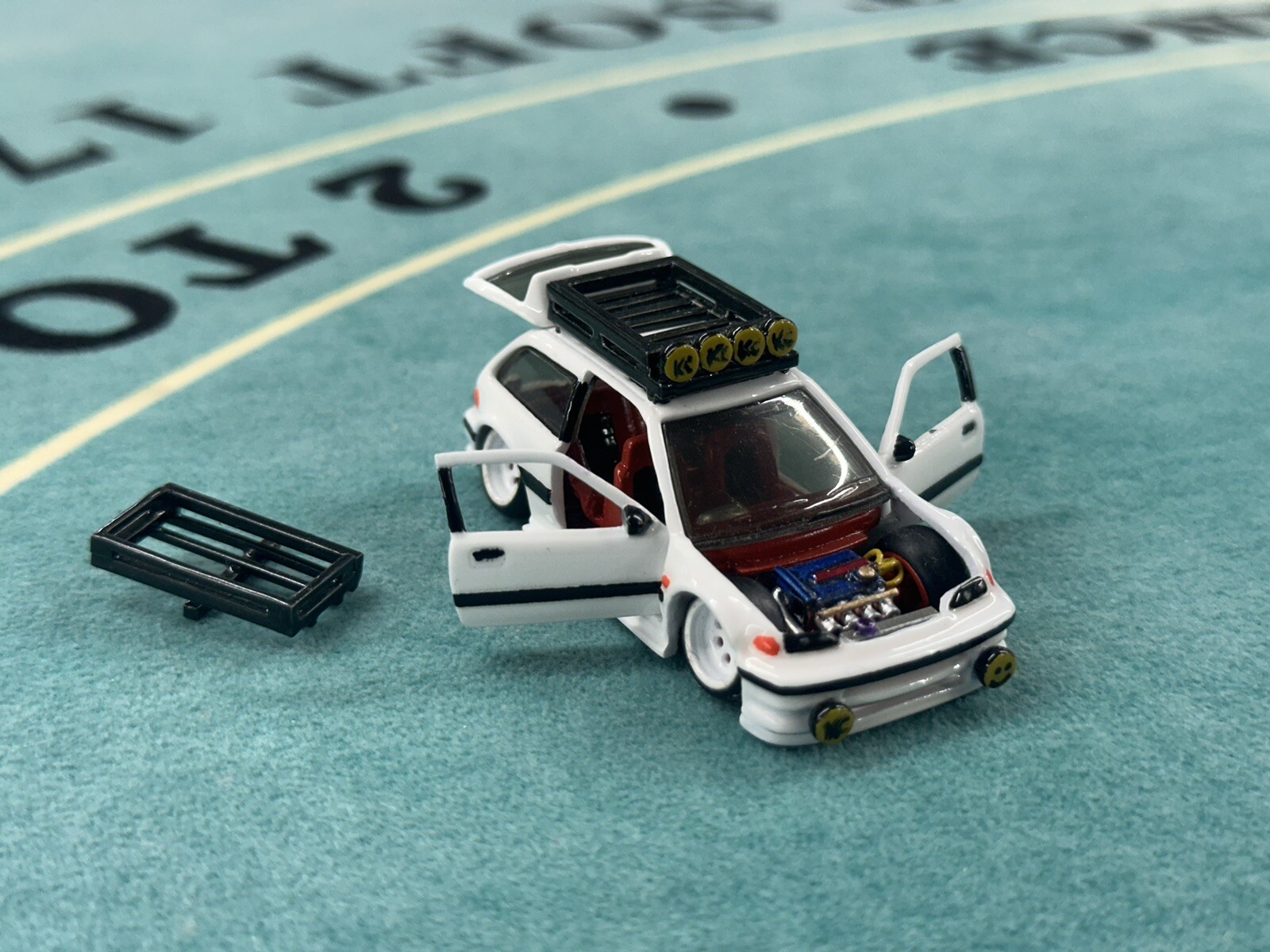 Hot Wheels 2013 Honda Civic EF professional Custom Build, Doors Open And More!