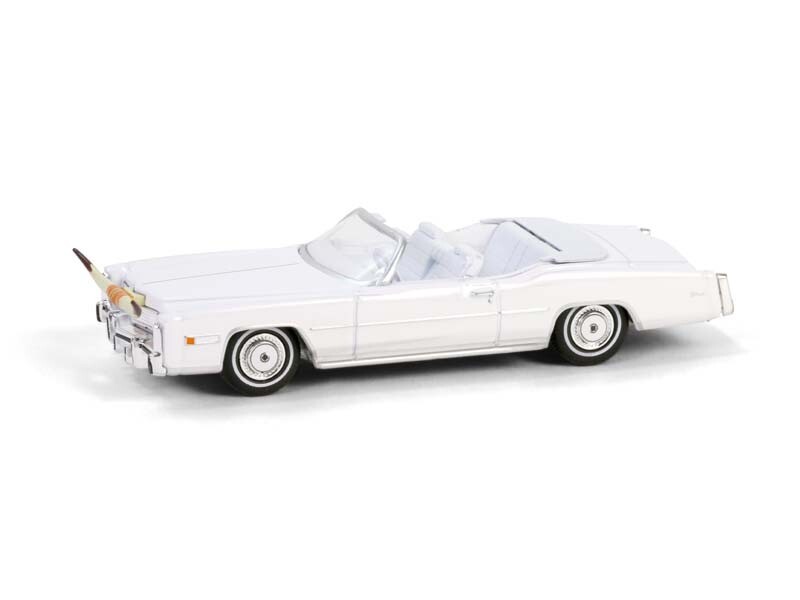 1976 Cadillac Eldorado Convertible – White 1:64 Scale Model – Greenlight 30523