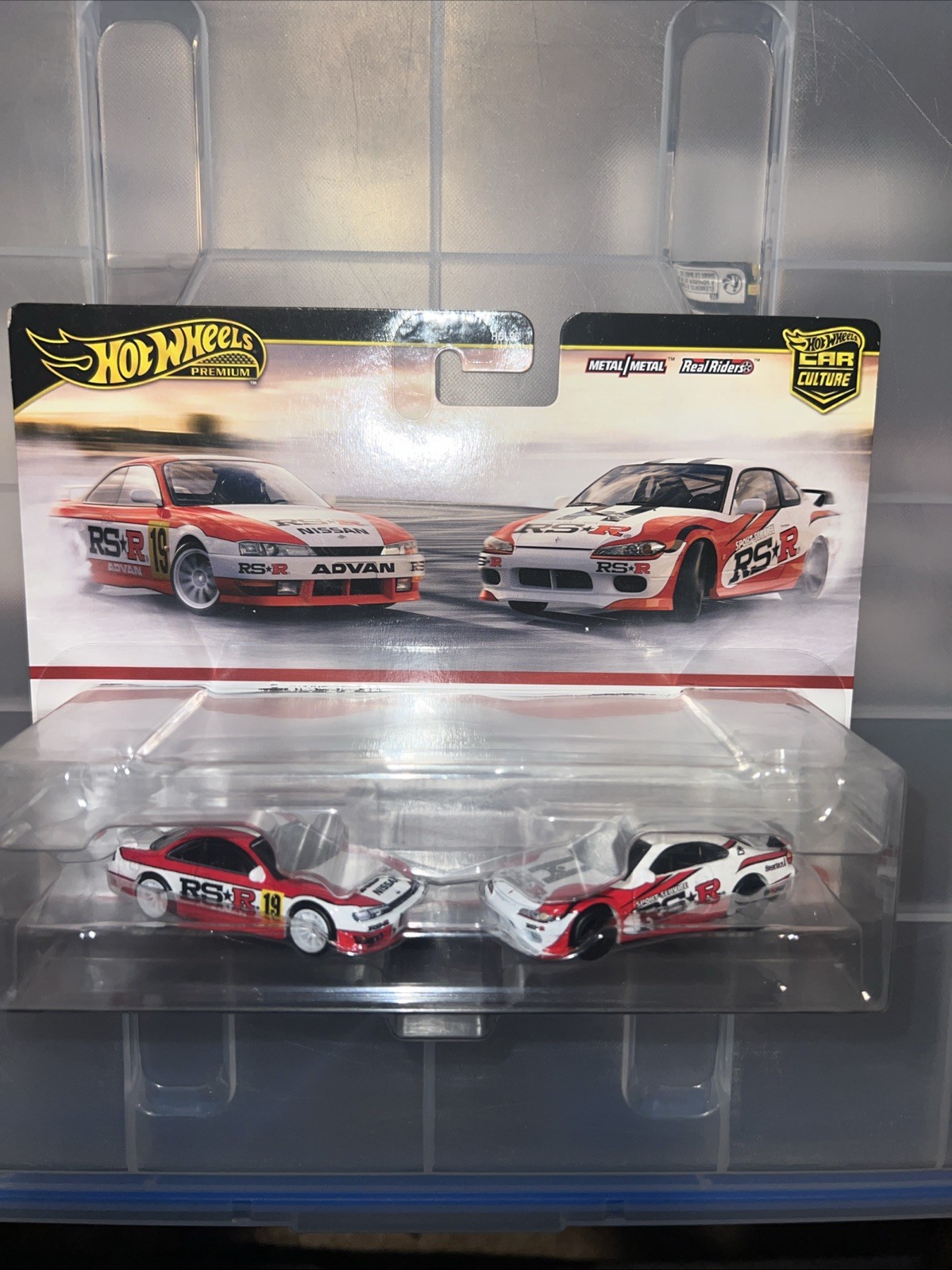 Hot Wheels Premium Car Culture Two Pack Nissan 240SX S14 & Nissan Silvia S15
