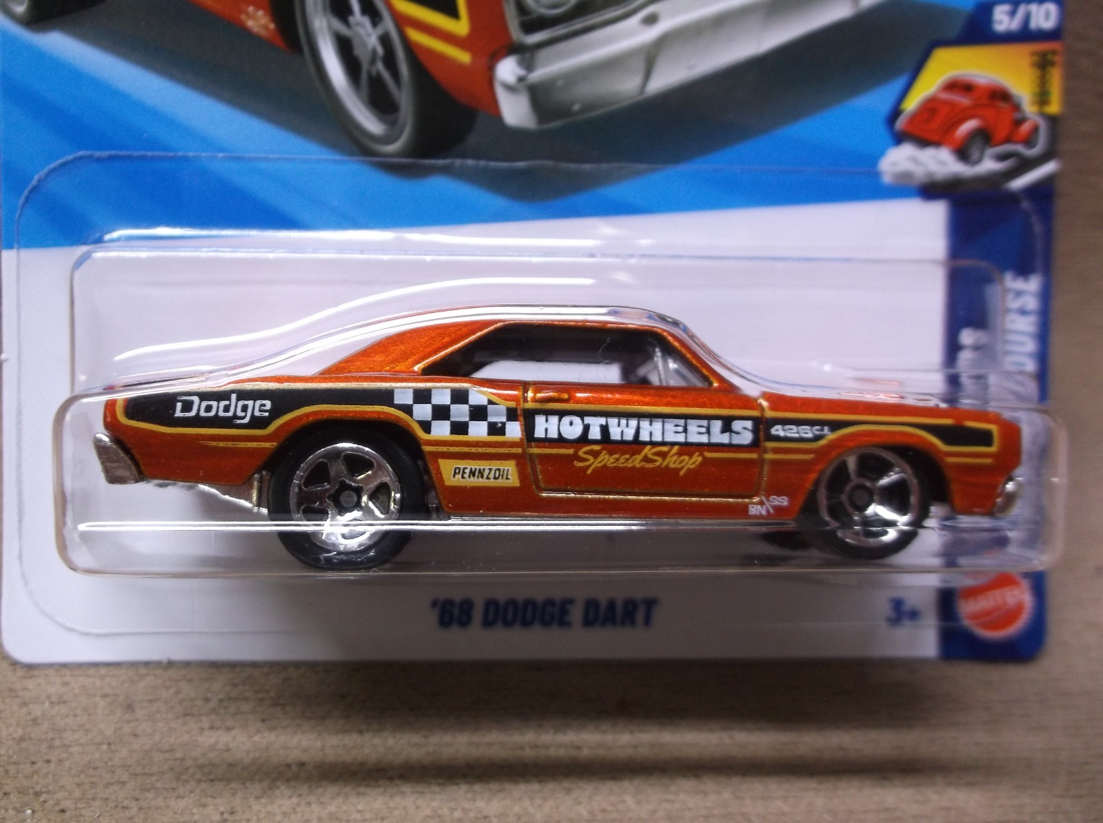 HOT WHEELS 2026 #104 BRONZE 1968 68 DODGE DART GT OUTLAW MOPAR HEMI HELLCAT