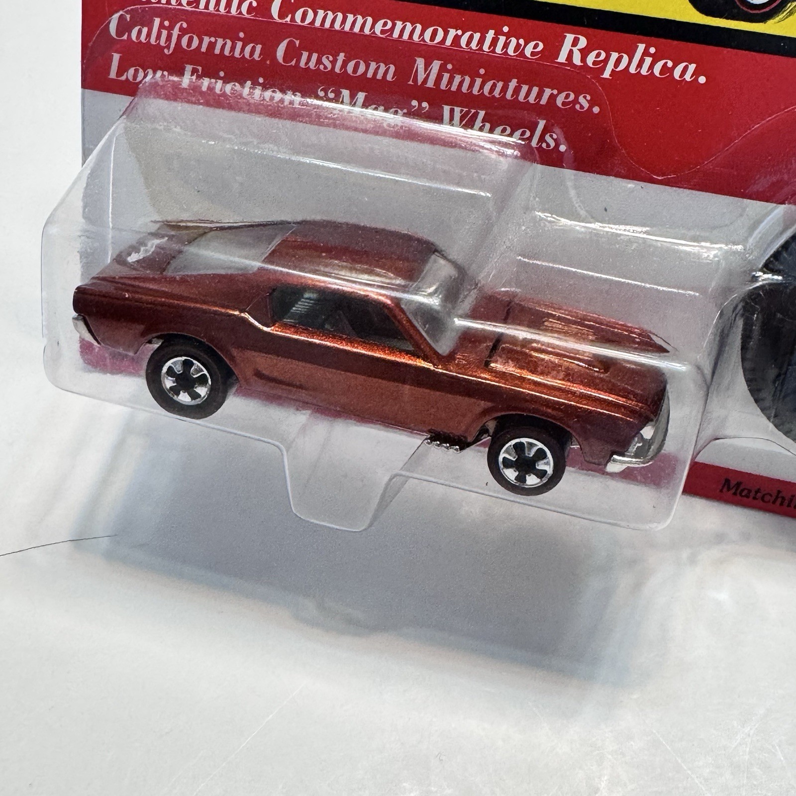 1993 Hot Wheels Redline Brown Custom Mustang Vintage Series China MOC