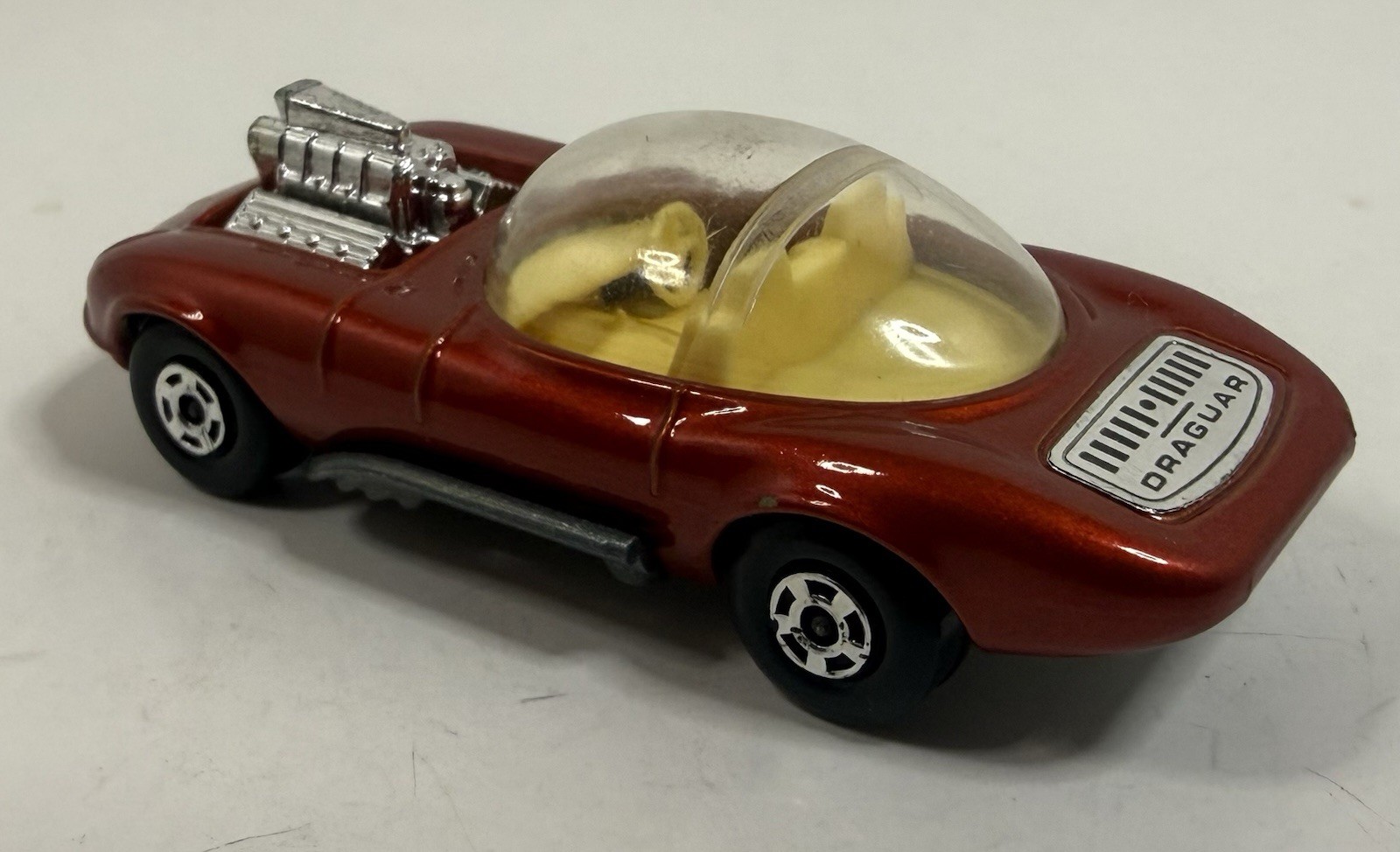 Matchbox 1970 Superfast Hot Rod Draguar No. 36 Red 1/64 Diecast