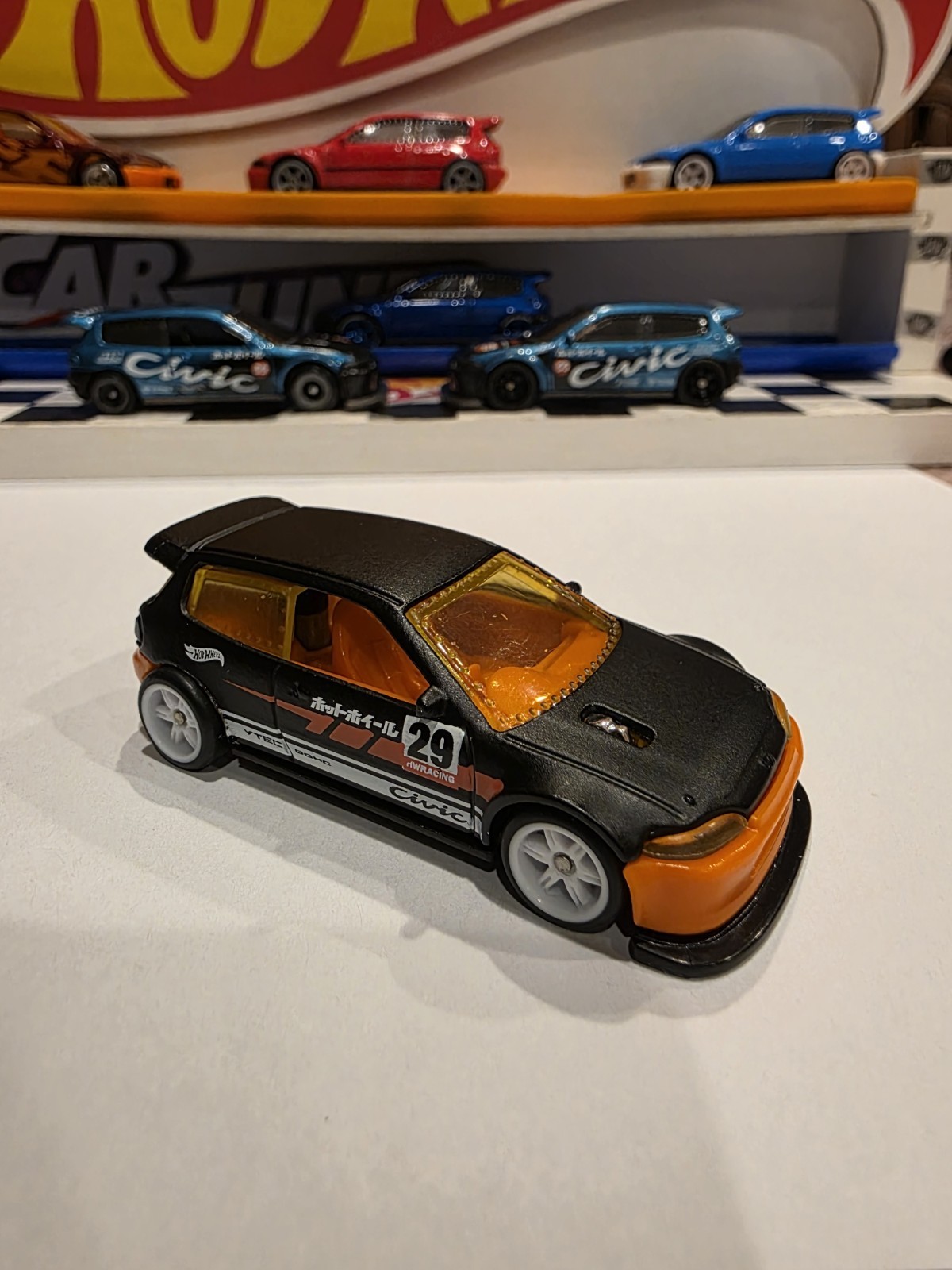 Hot Wheels Custom Honda Civic HCT11 ×2