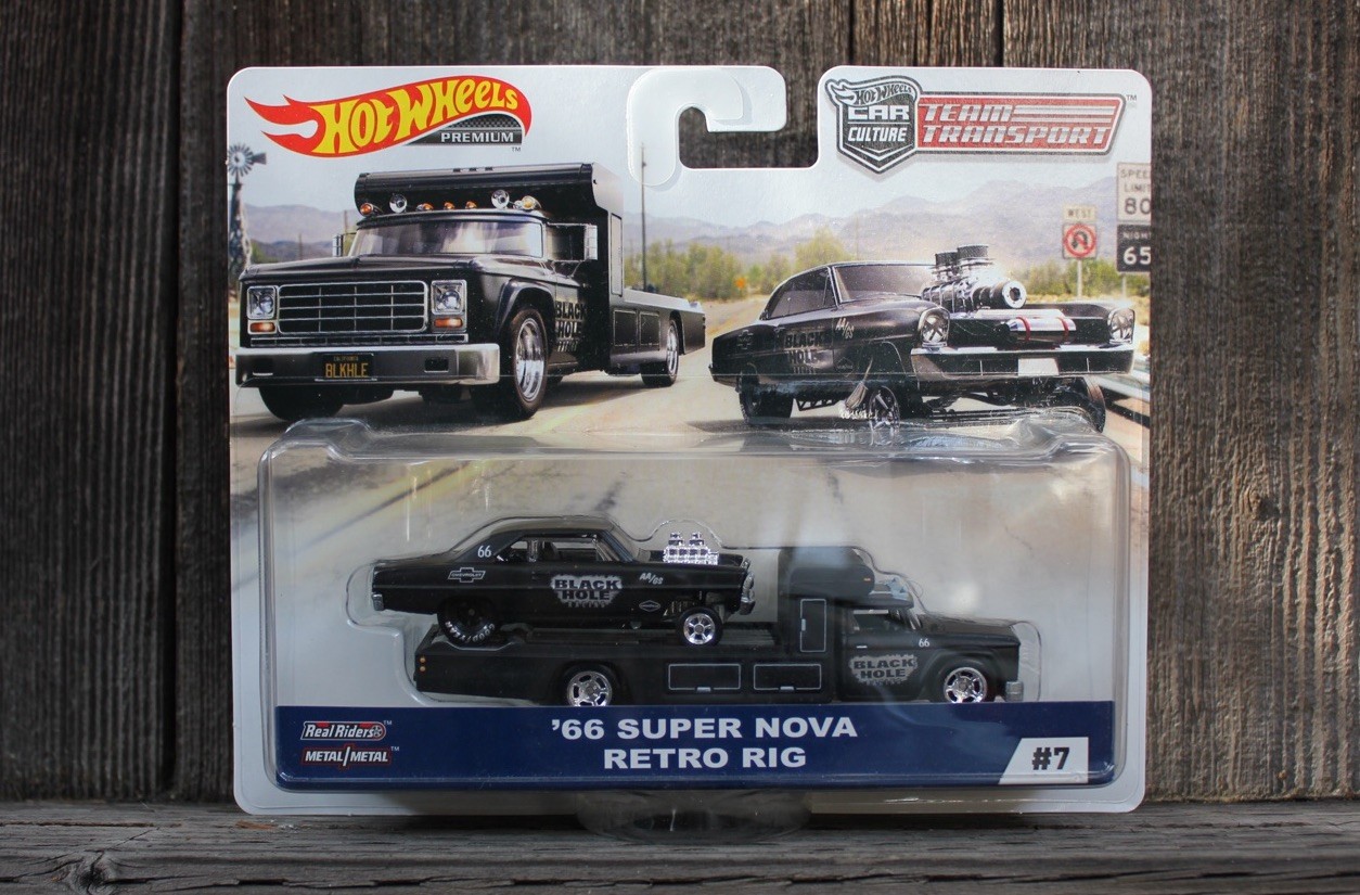 Hot Wheels Team Transport ‘66 Nova & Retro Rig