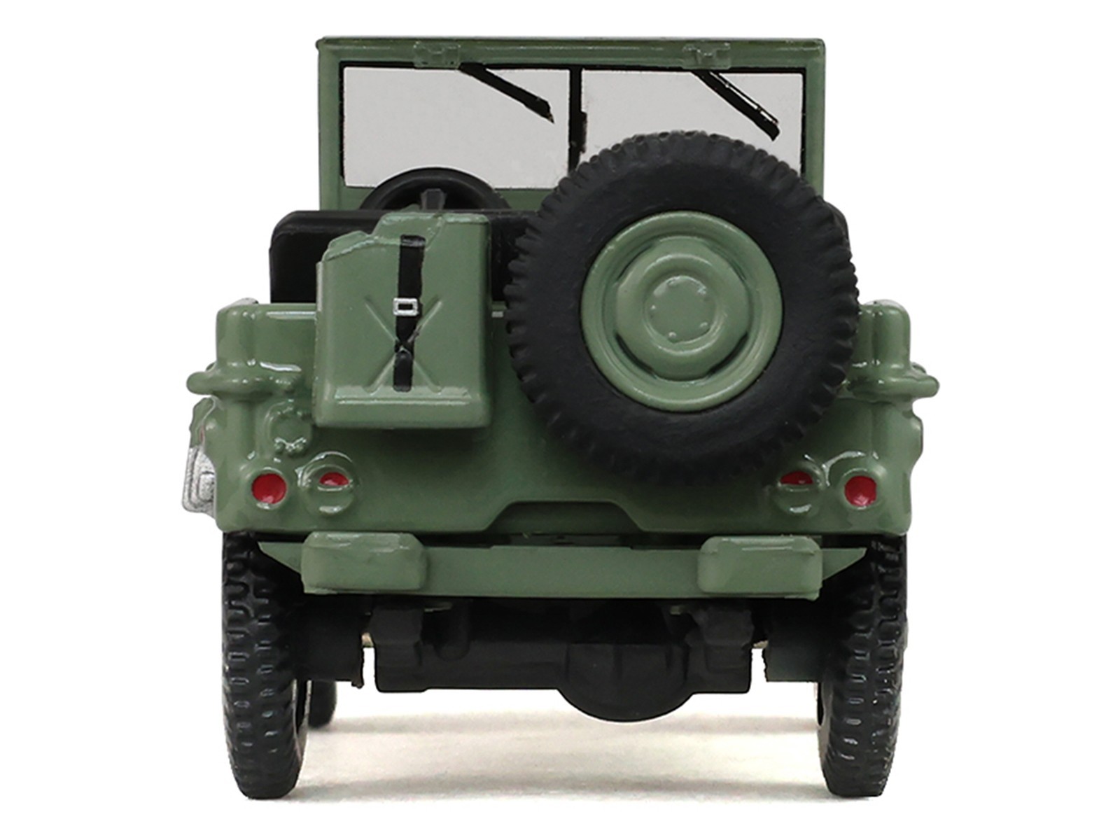 1942 WILLY’S MB JEEP GREEN “AMERICA 250” 1/64 DIECAST CAR BY GREENLIGHT 28180 C