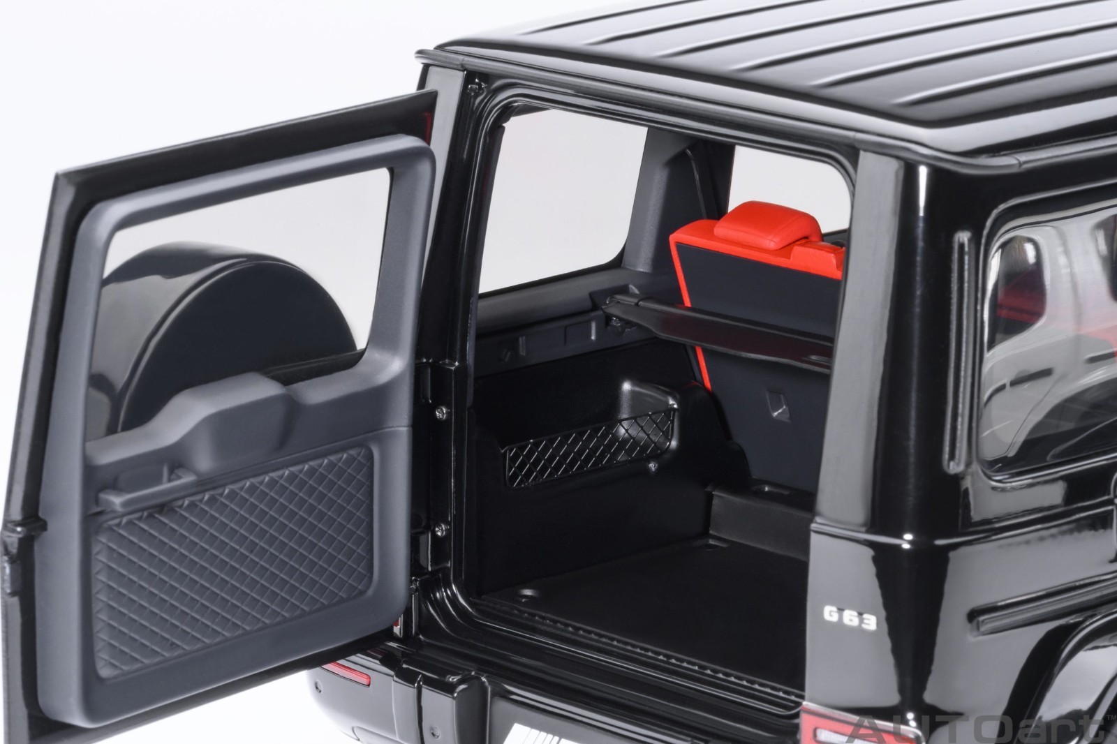 1/18 AUTOART 2019 MERCEDES-BENZ AMG G63 BLACK MODEL CAR 76354