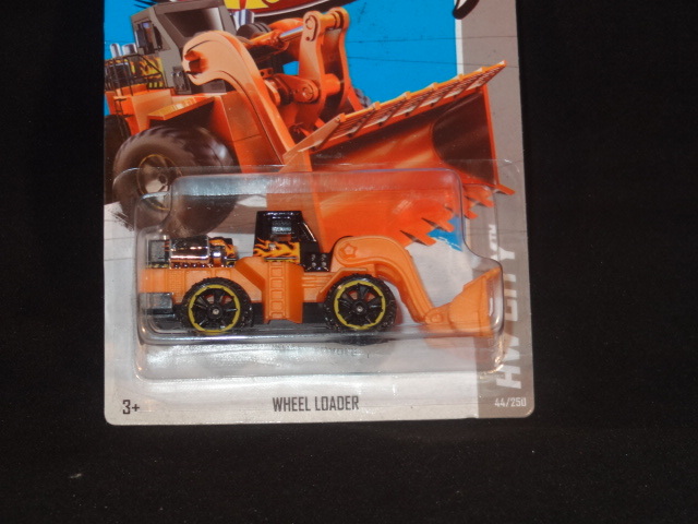 HW HOT WHEELS 2013 HW CITY #44/250 WHEEL LOADER HOTWHEELS ORNG CONSTRUCTION VHTF