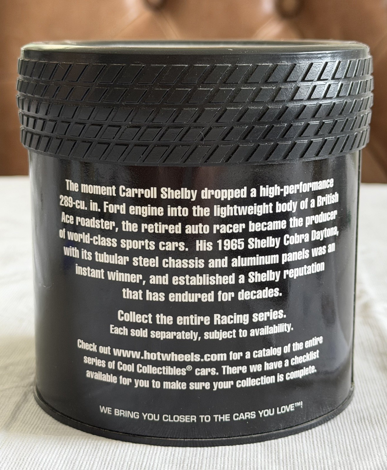 Hot Wheels 1965 Zamac Shelby Cobra Daytona | Oil Can Racing Series | 3/4