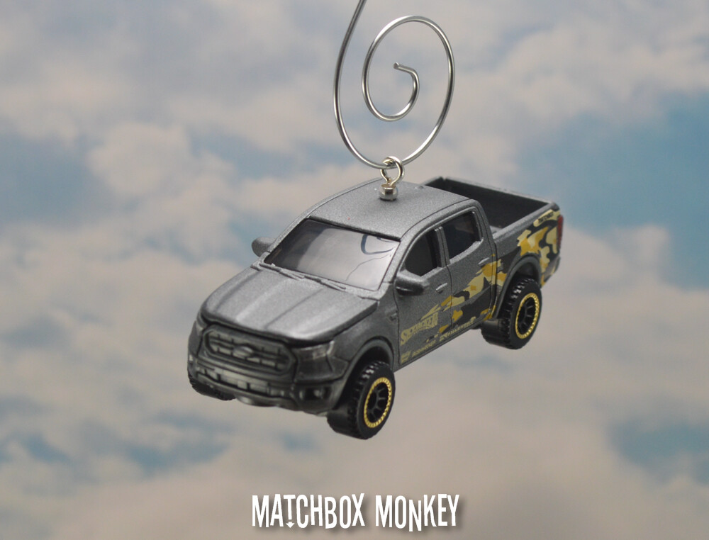 2019 Ford Ranger Pickup Truck Custom Christmas Tree Ornament 4X4 Adorno Camo