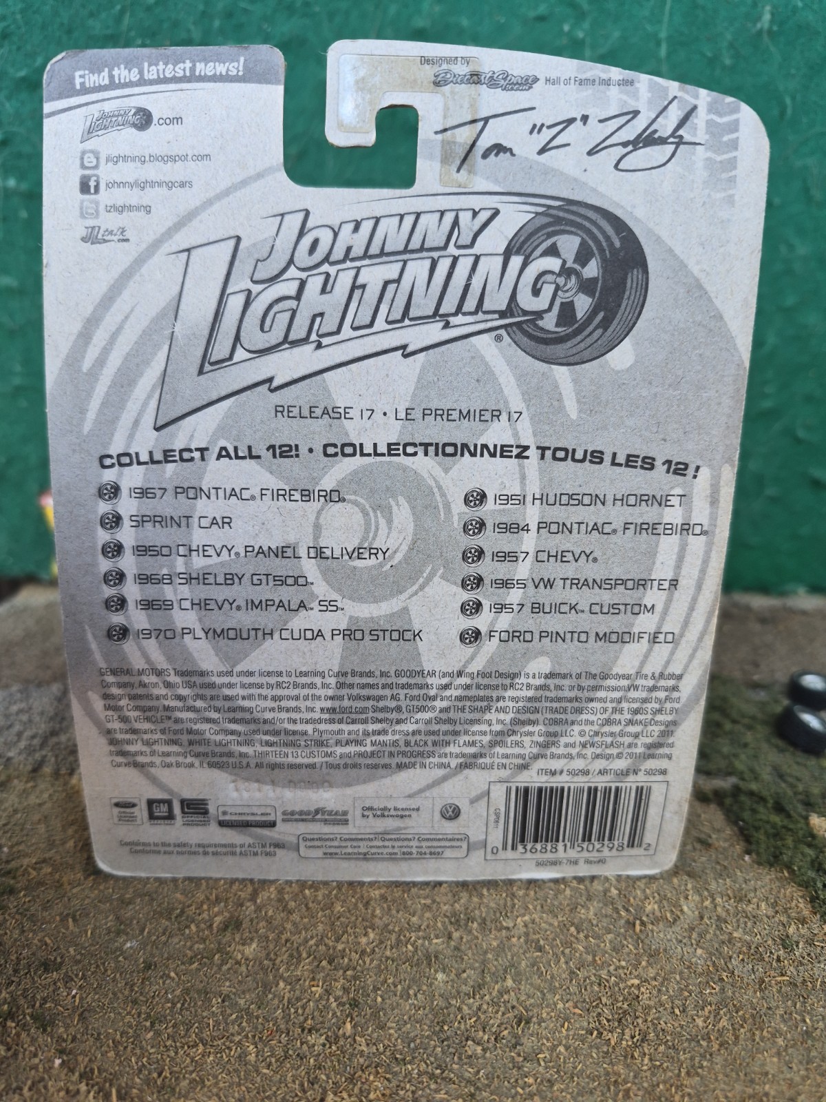 Johnny Lightning 1984 Black Pontiac Firebird Kitt 1:64