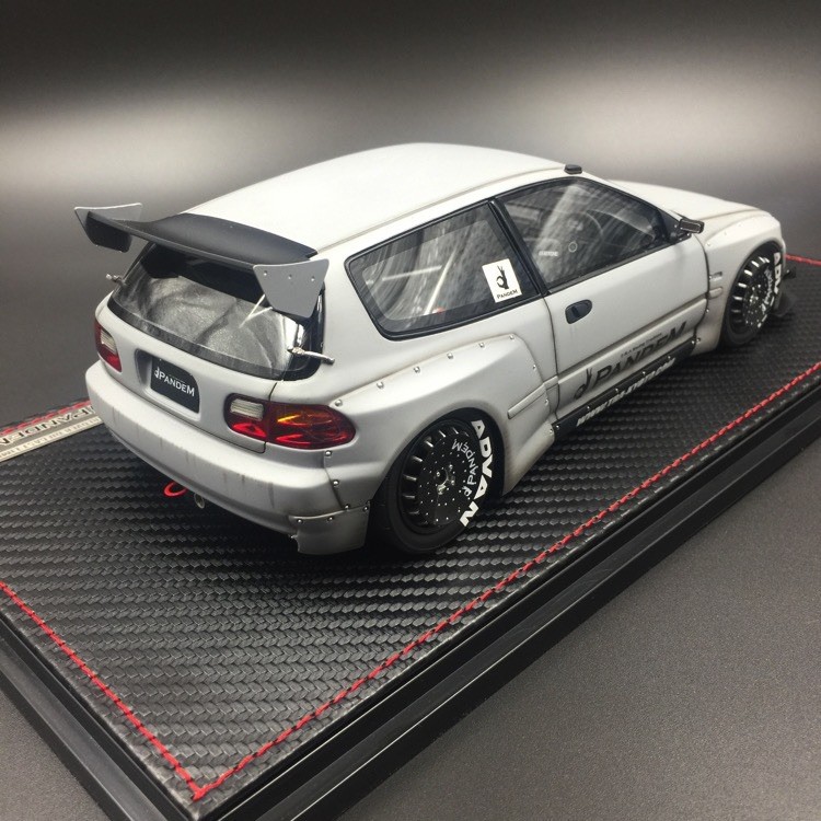 Ignition Model 1/18 Ig 1471 Pandem Honda Civic EG6 In Battle Gray.Cldc Exclusive