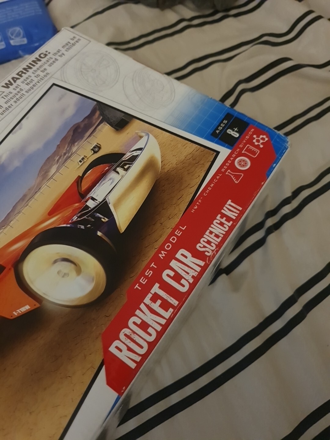 Hot Wheels Test Facility H.W.T.F. Rocket Car Science Kit, Mattel, NEW SEALED Box