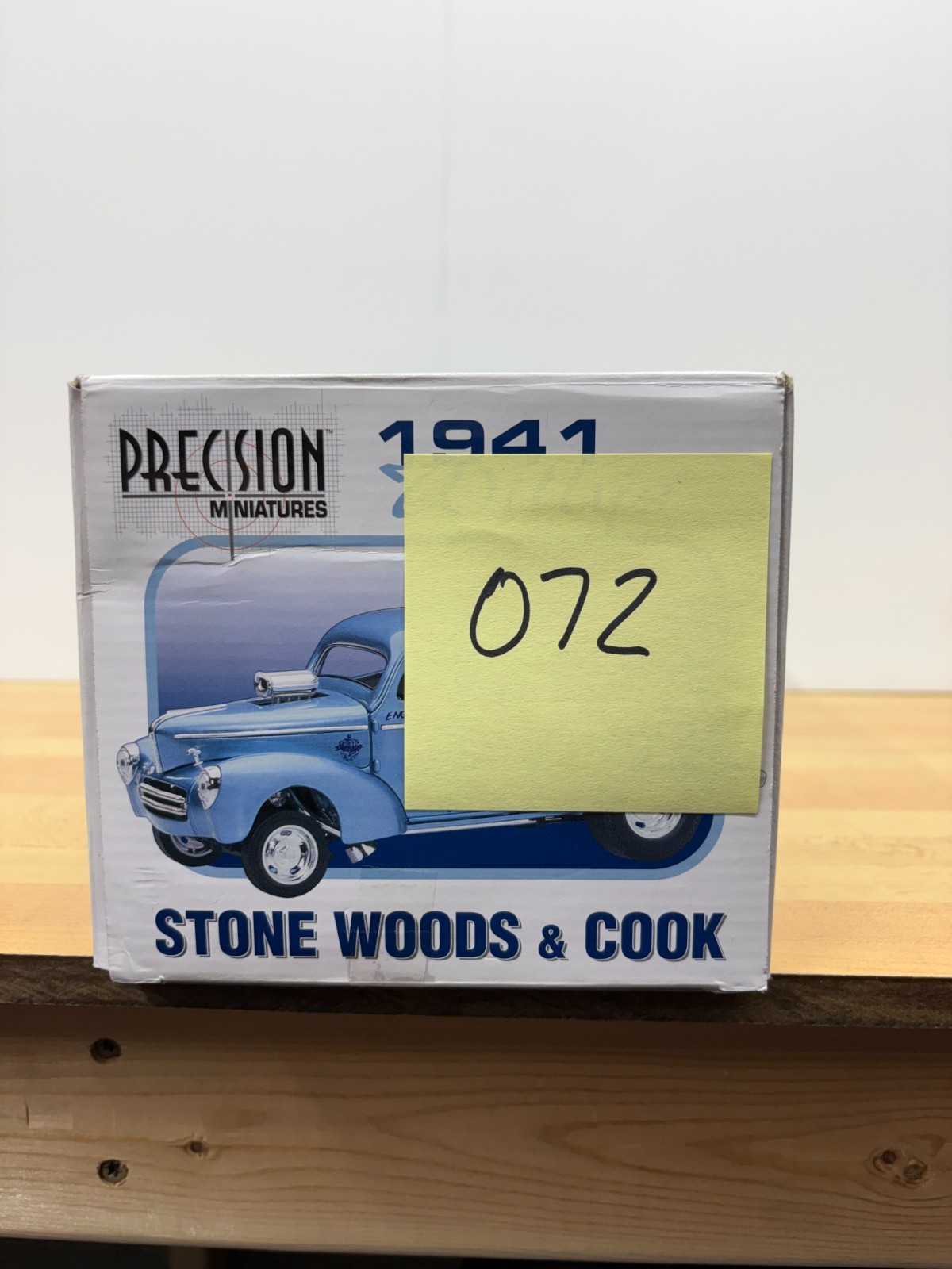 1941 Willys STONE WOODS & COOK Drag Car 1:18 Precision Minitures