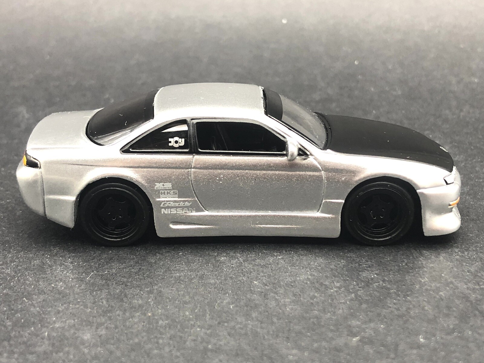 Jada Dub City 1998 ’98 Nissan 240SX S-14 Car Silver Diecast 1/64 Rubber Tires