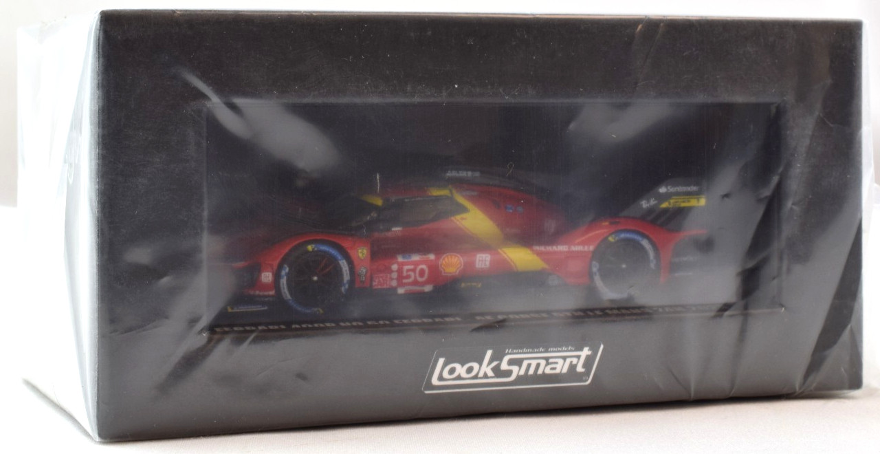 LookSmart Ferrari 499P #50 – AF Corse – 2023 24hrs Le Mans 1:64 Car LS64005LM