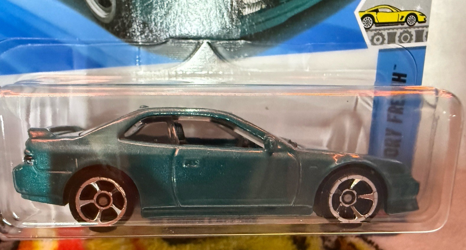 🔥L Case Hot Wheels Factory Fresh ’98 Honda Prelude Green Diecast Car 1:64