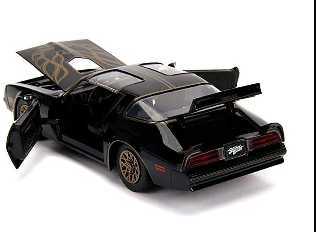 1977 Pontiac Firebird Trans Am Black with Replica Buckle Smokey and The…