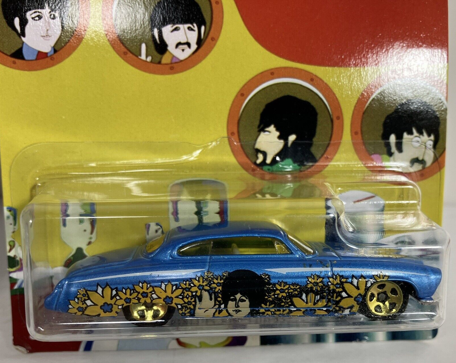 2016 Hot Wheels The Beatles YELLOW SUBMARINE Complete Set 6 Limited Ed. cars MIB