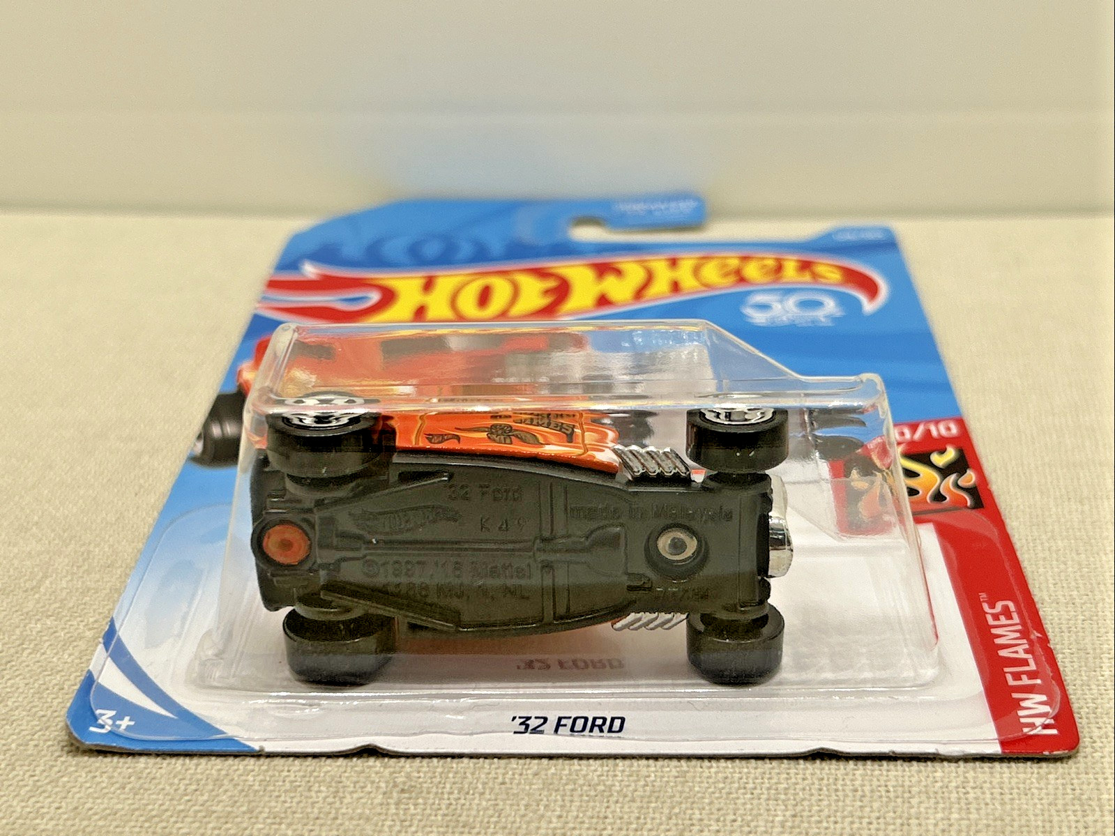 Hot Wheels Vintage 2017 Retro 32′ Ford Hot Rod Car HW Flames NOS New Sealed