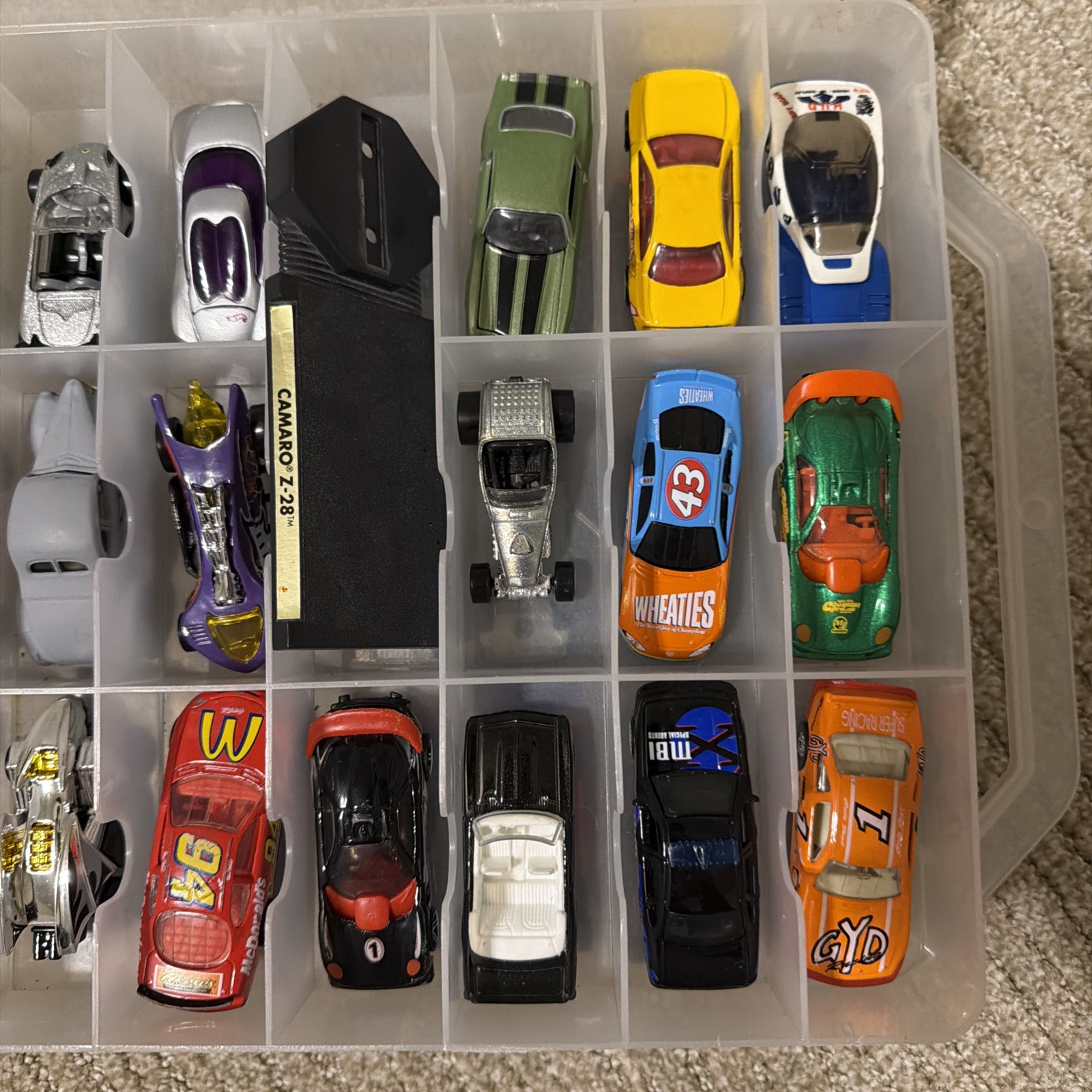 Hot Wheels Vehicles Lot Of 46 Various Years metal Plastic, Styles & Brands
