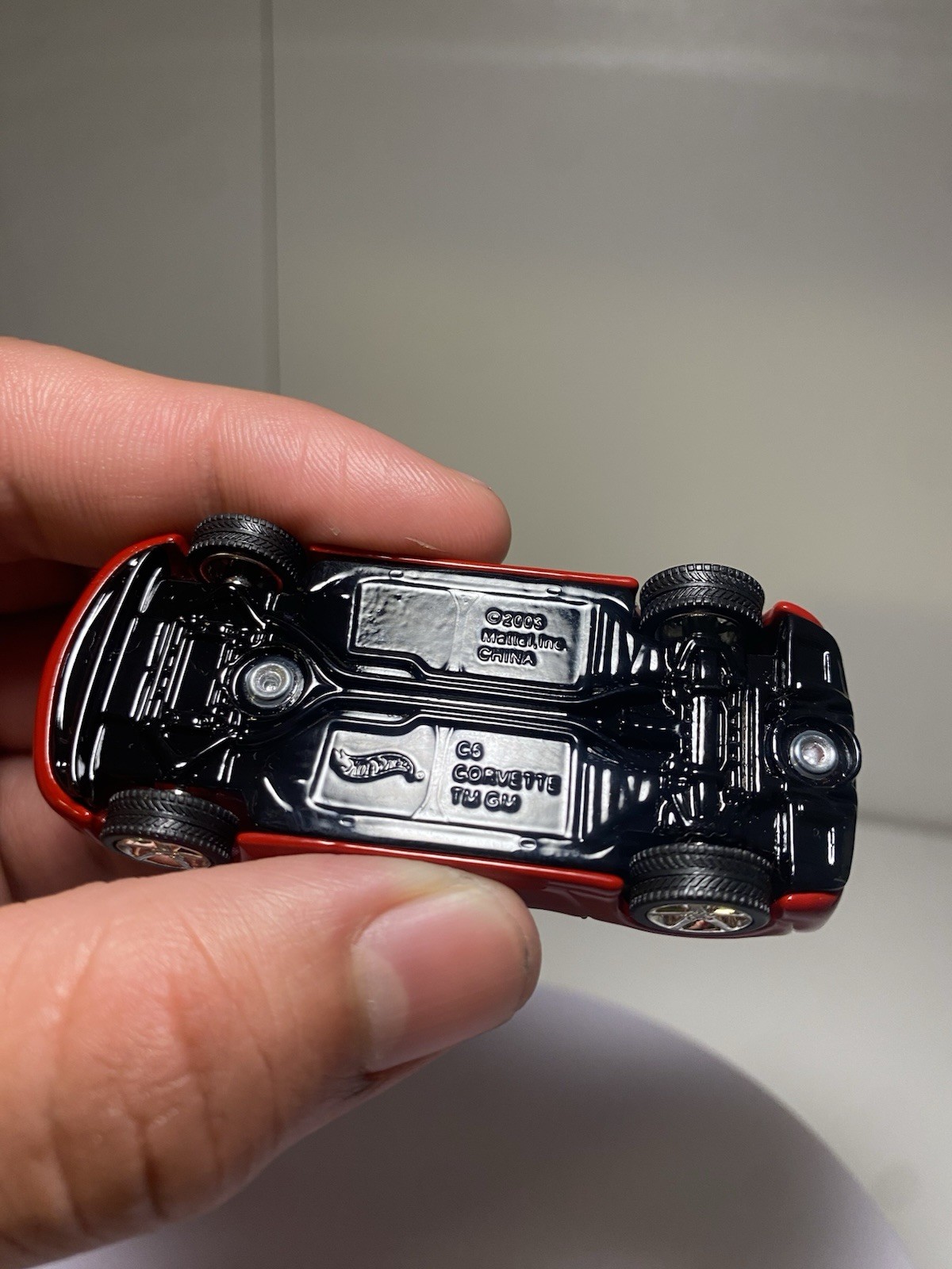 Hot Wheels Loose RLC Collectors Red Corvette C6 Bowling Green Employee Exclusive