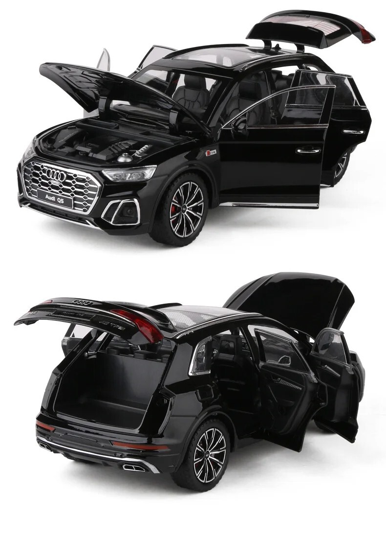 1:24 AUDI Q5 SUV Alloy Car Model Diecast & Toy Vehicle Metal Childrens Gift Kids