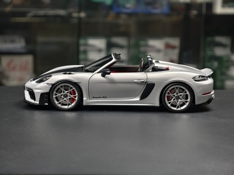 NOREV 1:18 Porsche 718 Spyder RS 2023 Convertible Car Model
