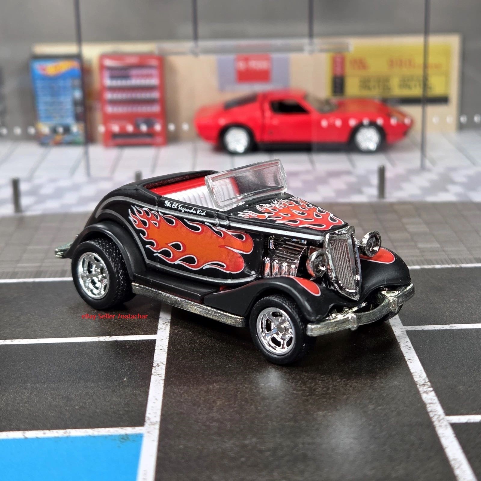 1933 1934 Ford Roadster Flathead V8 Classic Street Hot Rod Collectible Model