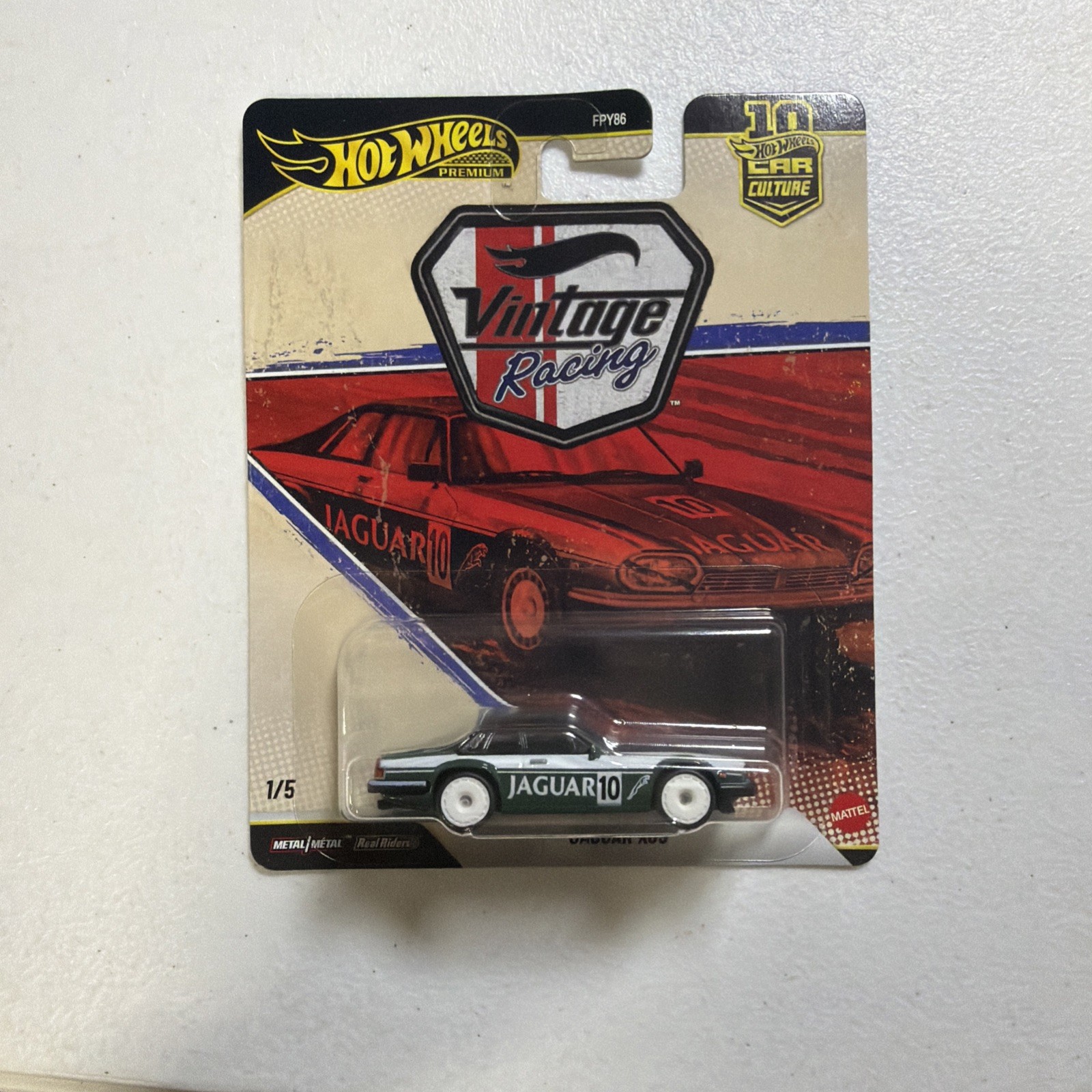 Hot Wheels Premium Jaguar XJS Vintage Racing 2026 (In-Stock) New FPY86-T