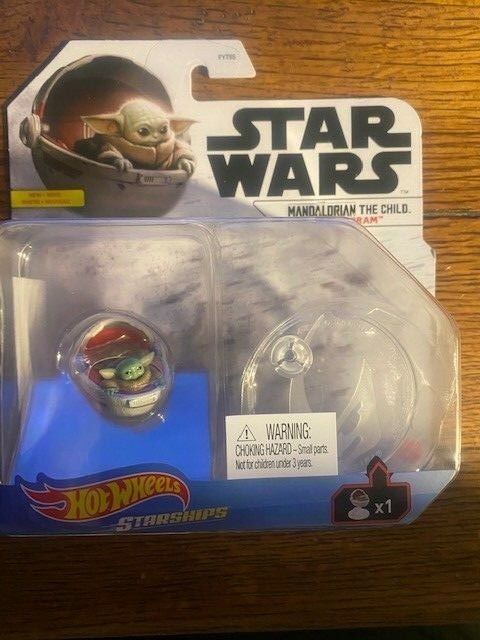 Hot Wheels Starships Star Wars The Mandalorian The Child Hover Pram!!! VHTF!HOT