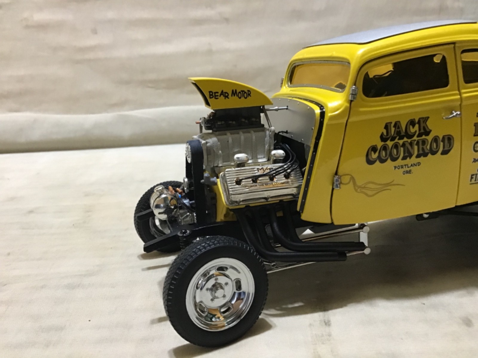 COONROD JACK THE BEAR 1933 WILLYS GASSER 1/18 PRECISION MINIATURES NHRA PRM08