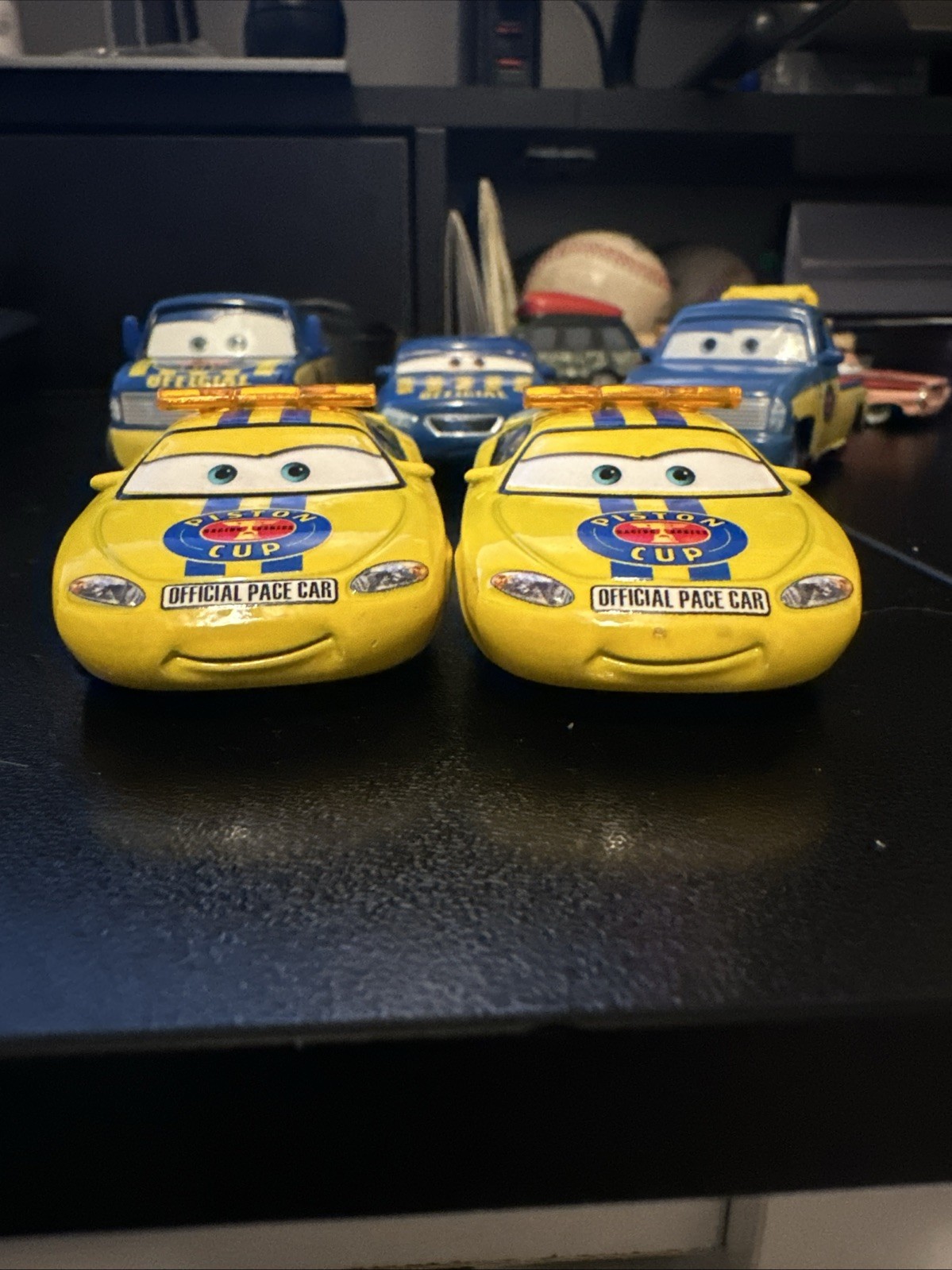 Disney Pixar Cars Piston Cup Official Pace Car Tom Lot Of 5 Rare HTF