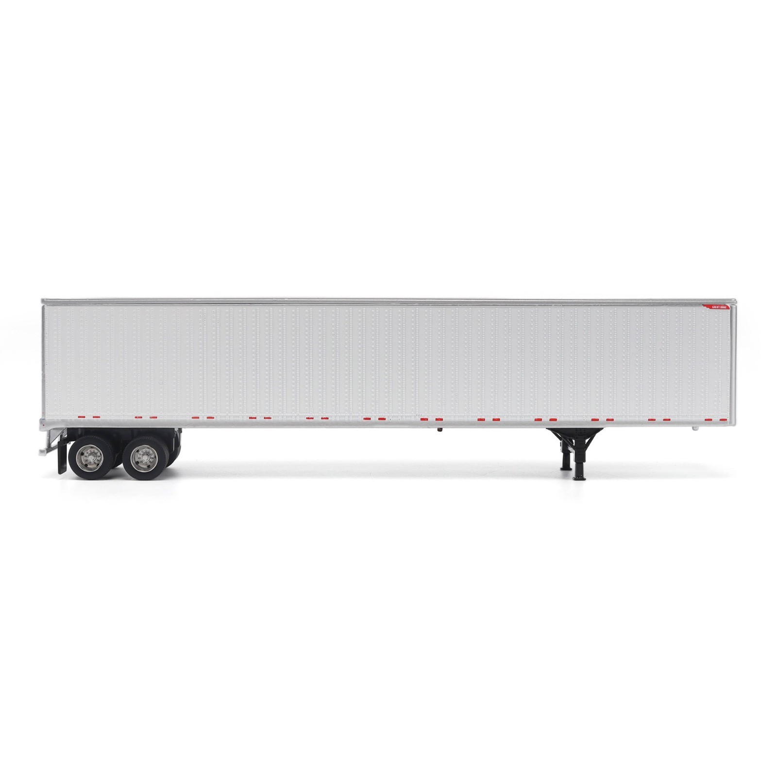 GREAT DANE CHAMPION 53′ DRY CARGO TRAILER WHITE 1/64 BY DIECAST MASTERS 71173