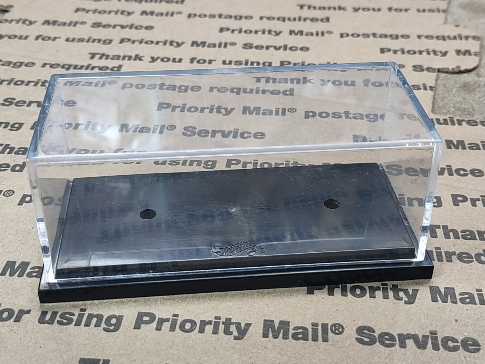 1998 Hot Wheels Single Car Acrylic Display Case, Snap Closure, Lot of 2, used