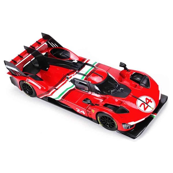 Bburago 1:18 Ferrari 499P Modificata #24 Red Model Car