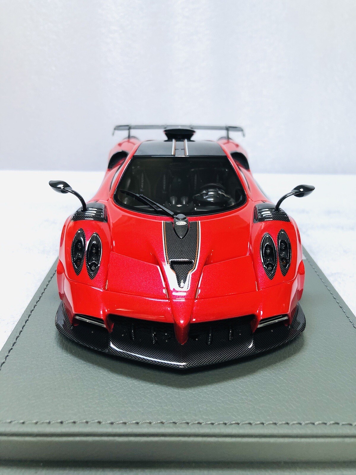 1/18 BBR Pagani Imola Azalea Red Metallic Limited 140 pcs with display case