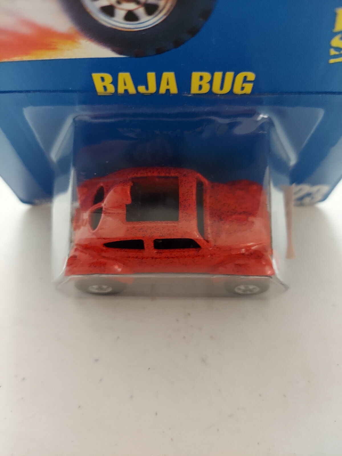 1991 Hot Wheels METALIC RED BAJA BUG Blue Card 223 New Paint New in Box Vintage