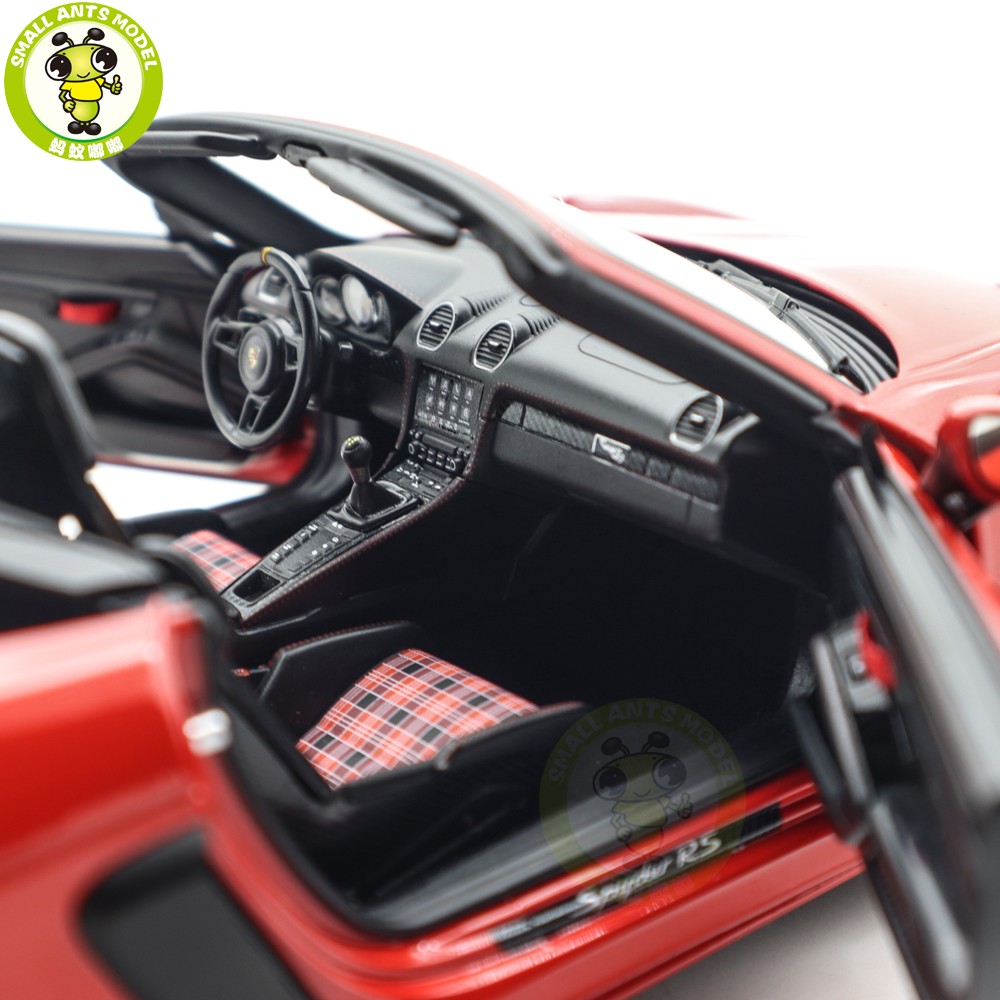 1/18 Porsche 718 Spyder RS 2023 Weissach Pack Norev 187271 Diecast Model Car