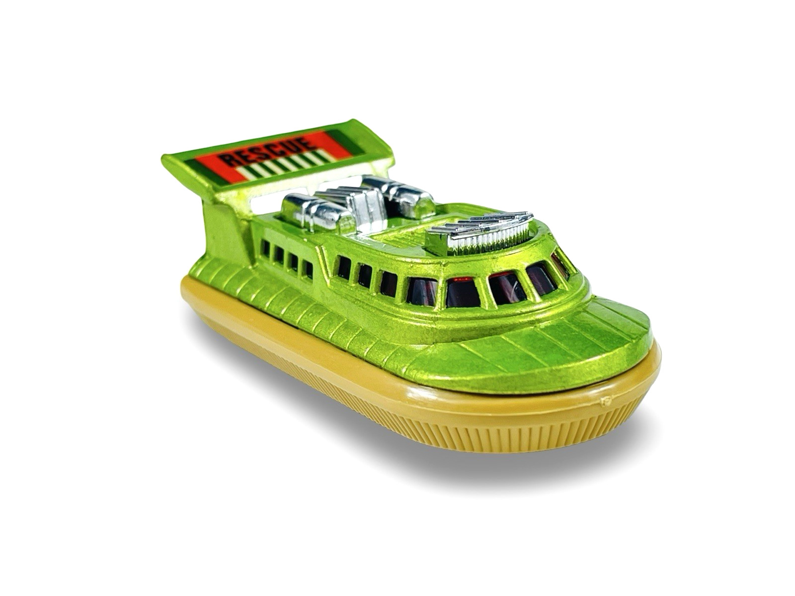 Matchbox Lesney Superfast MB2 Rescue Hovercraft Red Windows w/K Box